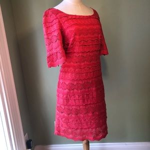 Anthropologie Moulinette Soeurs Lace Shift Dress